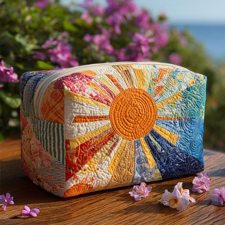 Trousse de toilette matelassée Rayon de soleil